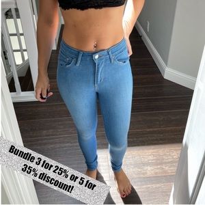 Levi’s high rise skinny jeans